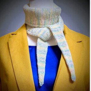 Mini Scarf Sophie Handmade Knit Scarf – Small Cozy Neck Accessory